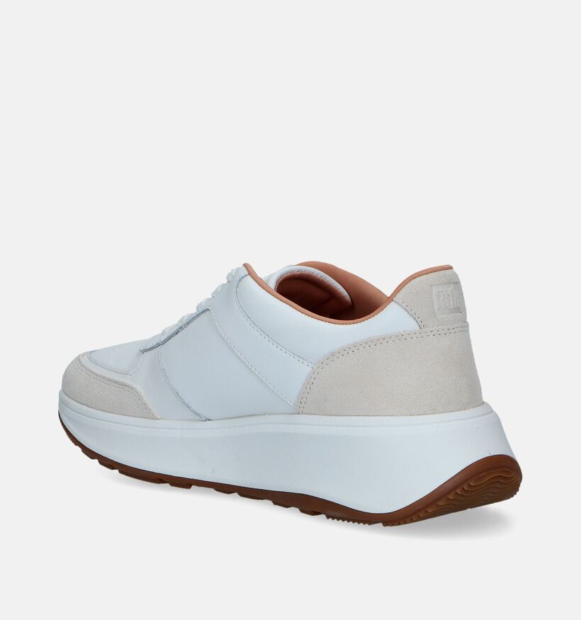 FitFlop F-Mode Flatform Witte Sneakers voor dames (336953) - geschikt voor steunzolen