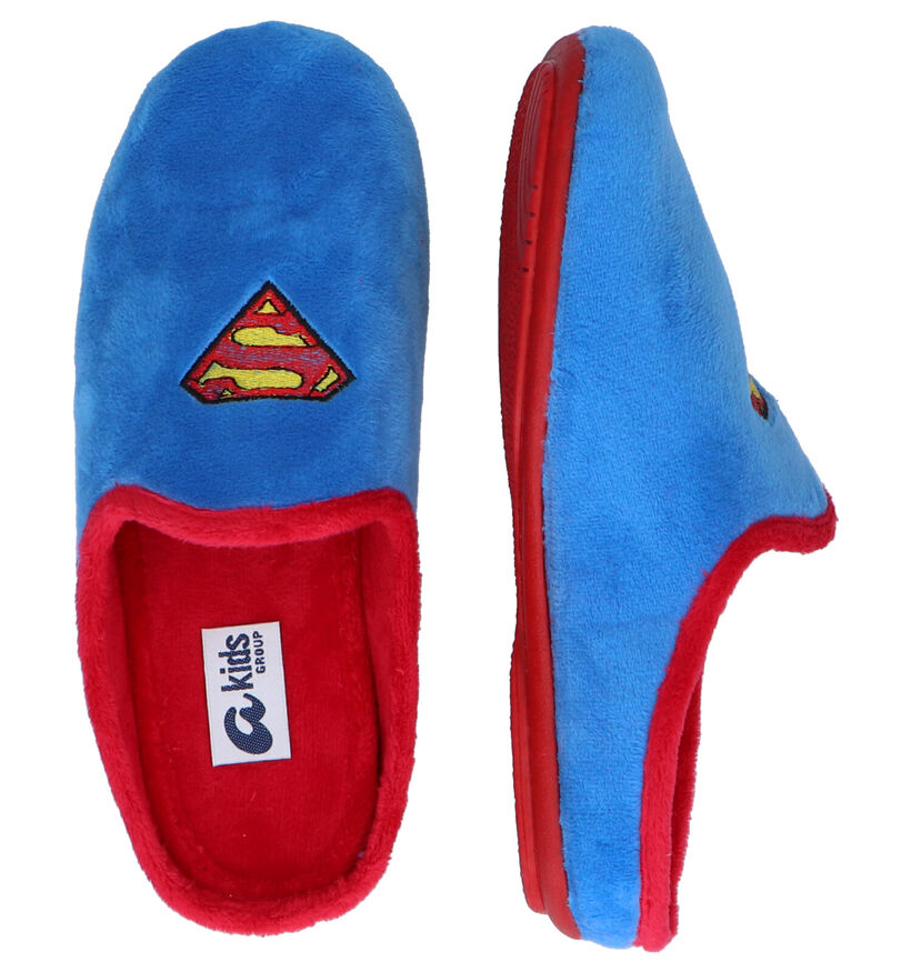 Ani Superman Pantoufles en Bleu pour garçons (317262)