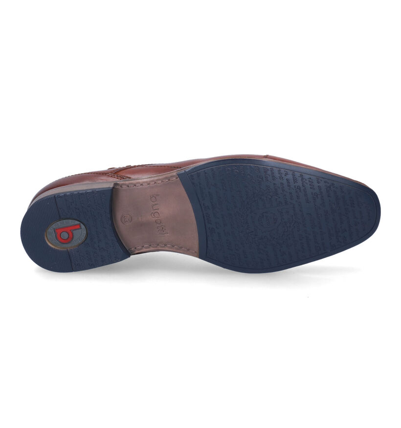 Bugatti Mattia Chaussures à lacets en Cognac pour hommes (306425)