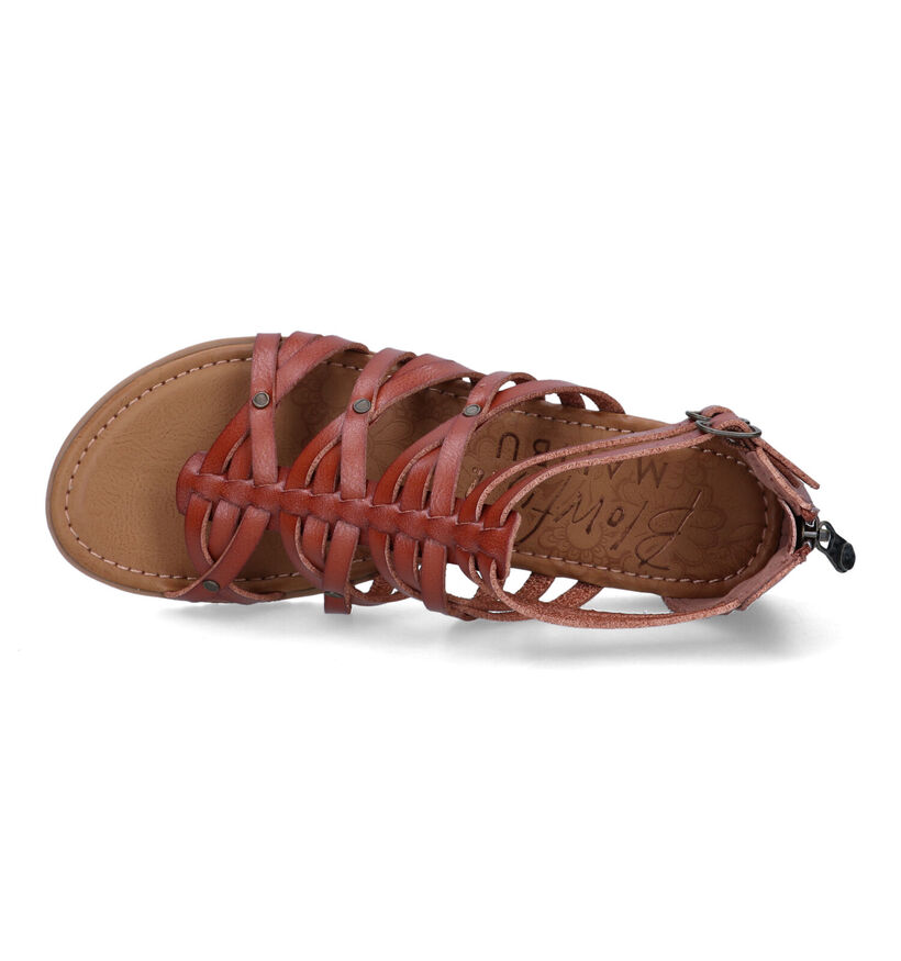 Blowfish Malibu Bloomy Cognac Sandalen voor dames (322142)