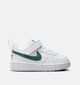 Nike Court Borough 2 Baskets en Blanc/Vert pour filles, garçons (359840)