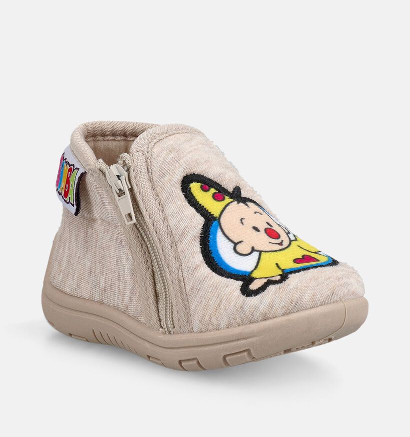 Bumba Pantoufles en Beige pour filles, gar&ccedil;ons (378657)