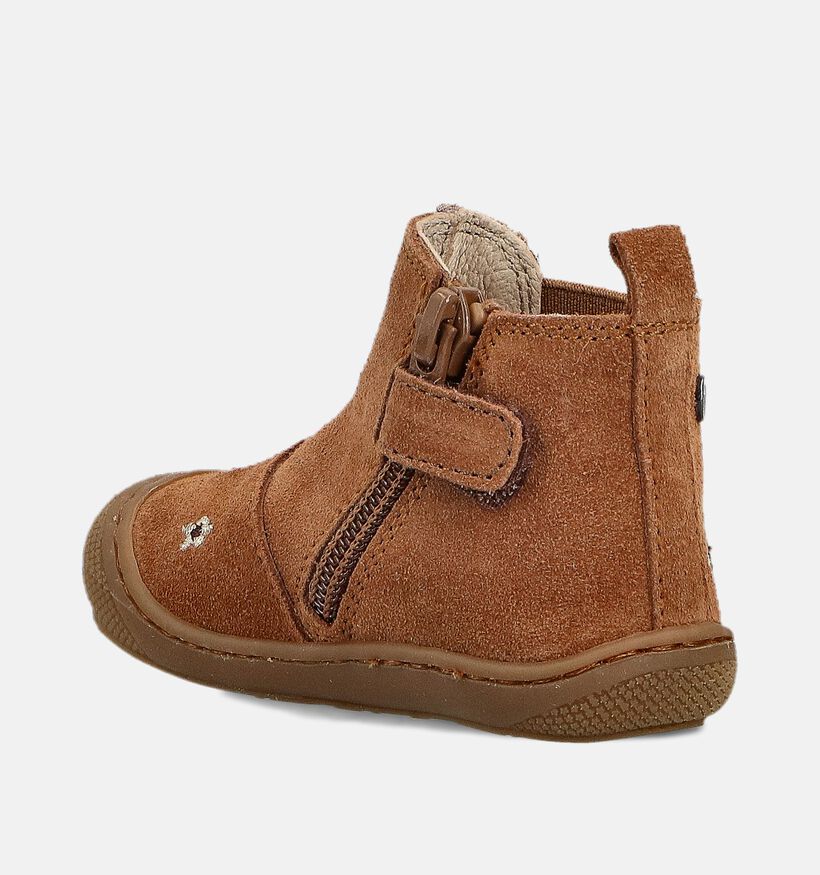 Naturino Sally Daisies Cognac Laarzen voor meisjes (364286) - geschikt voor steunzolen