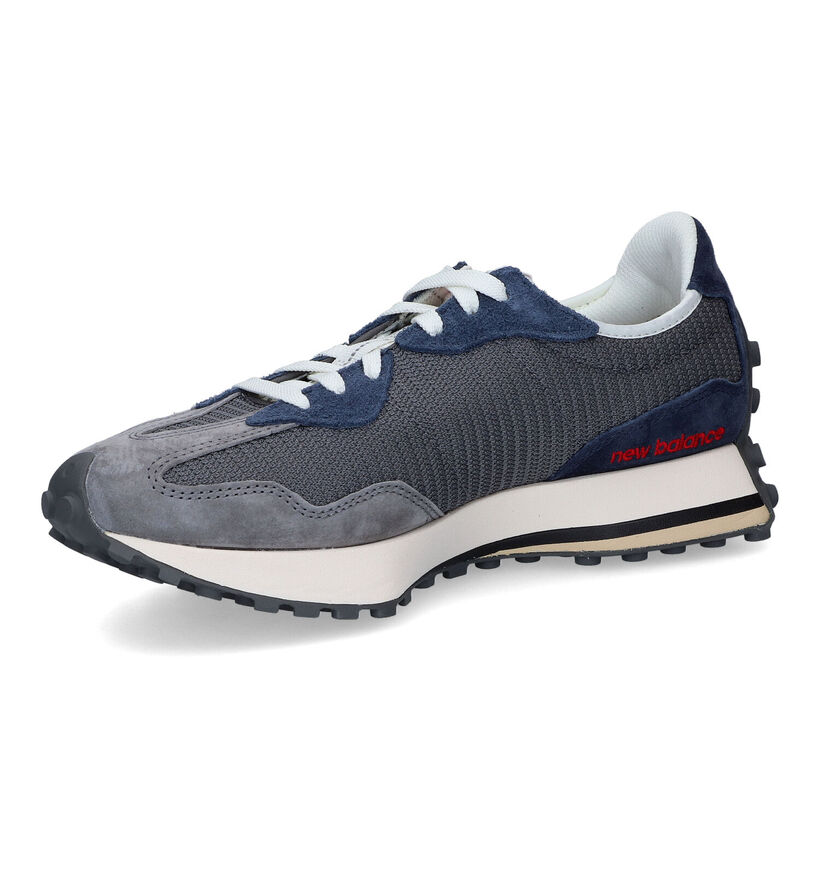 New Balance MS327 Baskets en Gris pour hommes (301736) - pour semelles orthopédiques