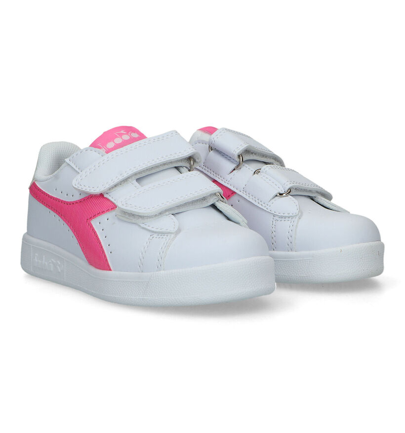 Diadora Game P PS Baskets en Blanc pour filles (320865)