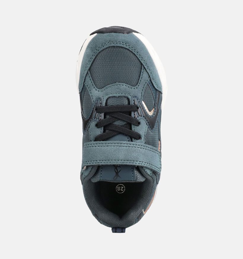 Milo & Mila Donkerblauwe Sneakers voor meisjes (379104) - geschikt voor steunzolen