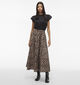Vila Valencia Jupe maxi en Marron pour femmes (357342)