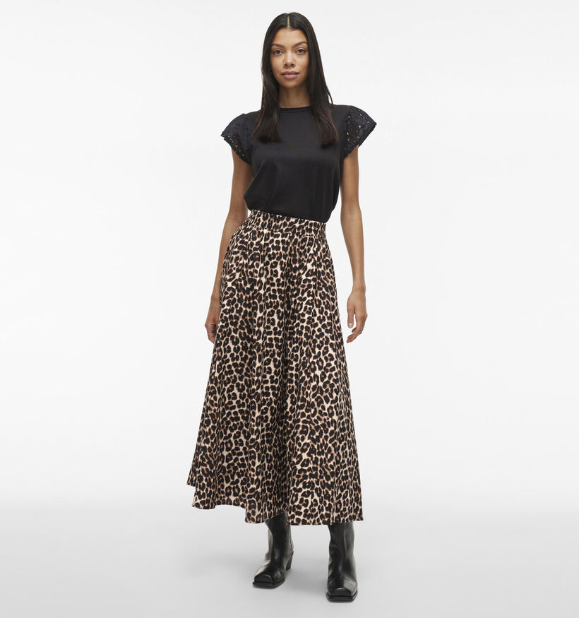 Vila Valencia Jupe maxi en Marron pour femmes (357342)