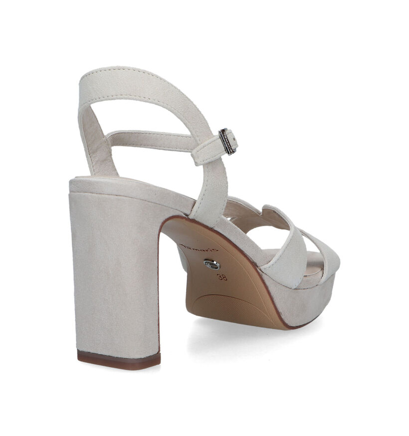 Tamaris Sandales à talons en Noir pour femmes (322328)