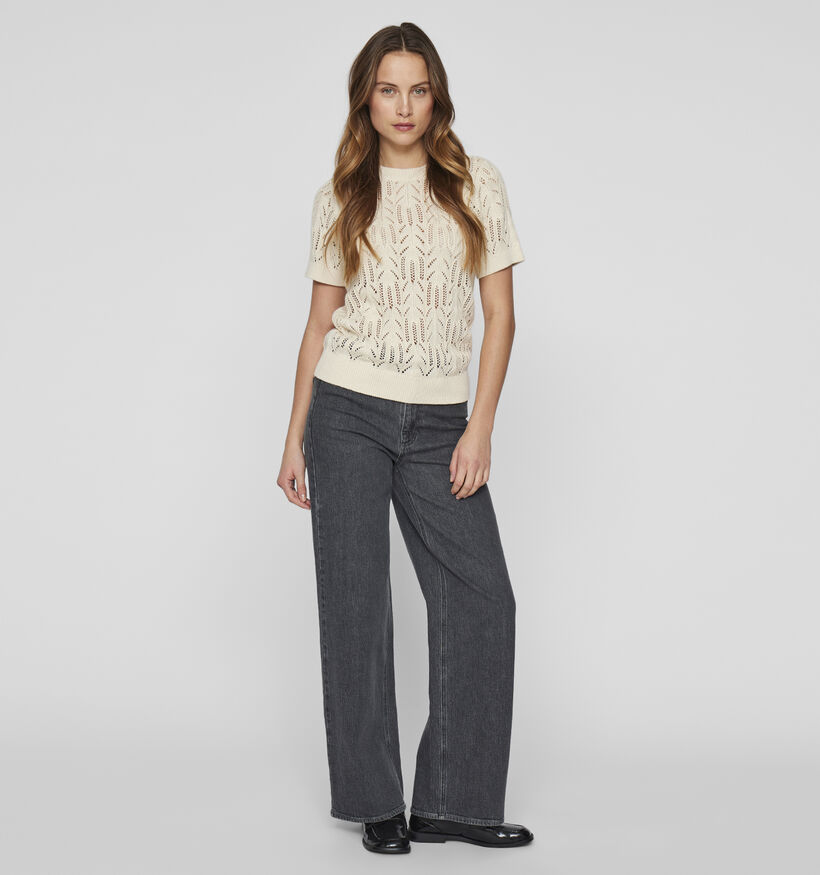 Vila Cotti Beige Knit trui voor dames (351727)