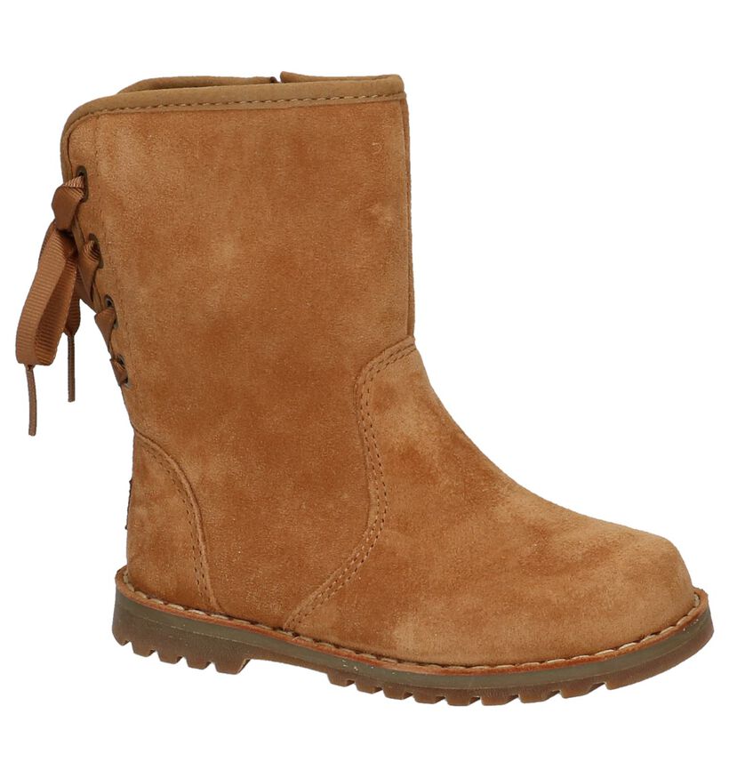 Korte Geklede Laarzen UGG Corene Cognac, , pdp