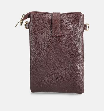 Via Limone Crossbody tassen Bruin/Bordeaux