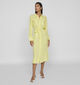 Vila Molly Robe chemise en Jaune pour femmes (337650)