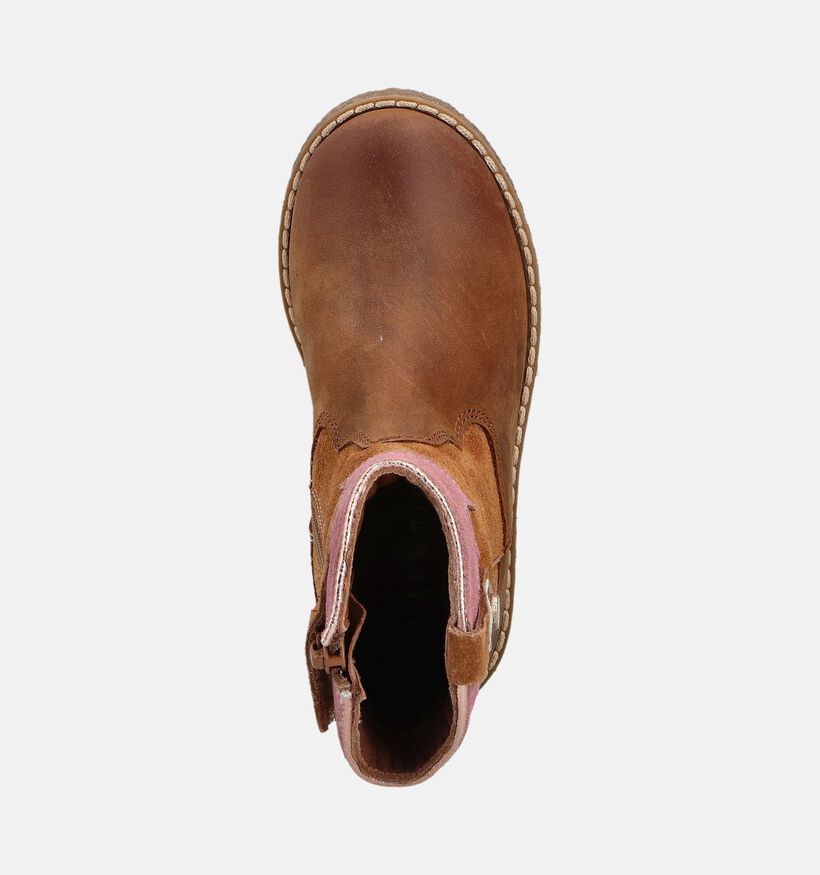 Milo & Mila Cognac Laarzen voor meisjes (363062)