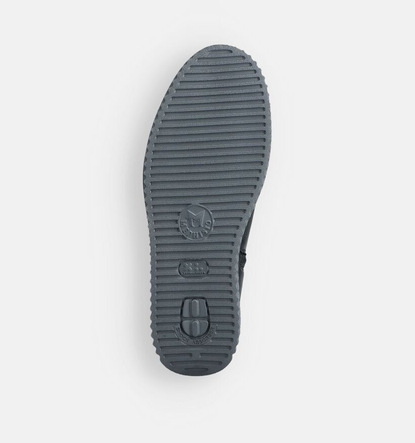 Mephisto Badia Bottines plates en Noir pour femmes (362822) - pour semelles orthopédiques