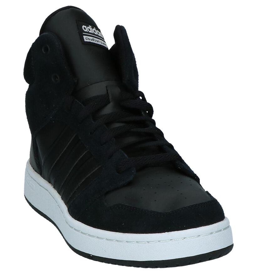 adidas CloudfoamBaskets hautes en Noir en imitation cuir (199444)