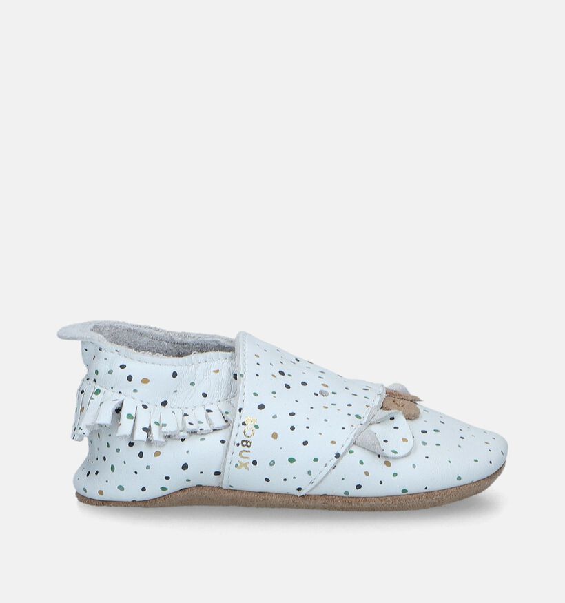 Bobux Freckles Chaussons pour bébé en Blanc pour filles (330616)