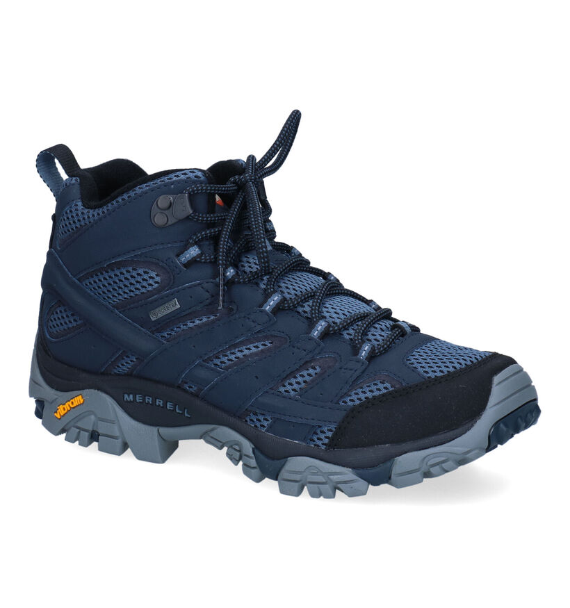 Merrell Moab 2 Mid GTX Bottines en Gris en simili cuir (294220)