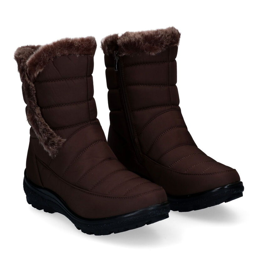 Soft Comfort Bruine Winterboots voor dames (343980)