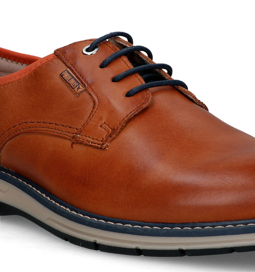 Pikolinos Canet Chaussures à lacets en Cognac pour hommes (339798) - pour semelles orthopédiques