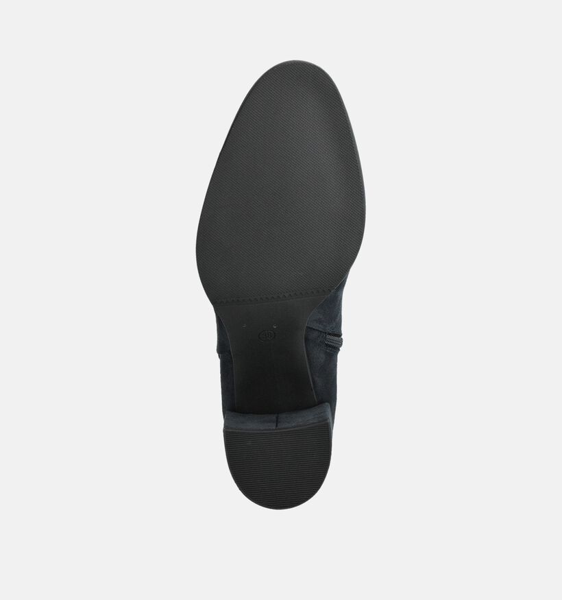 Marco Tozzi Bottines &agrave; talons en Bleu fonc&eacute; pour femmes (378509)