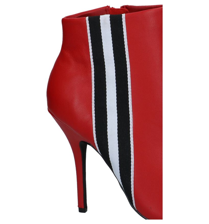 Steve Madden Knock Bottillons en Noir en cuir (236915)