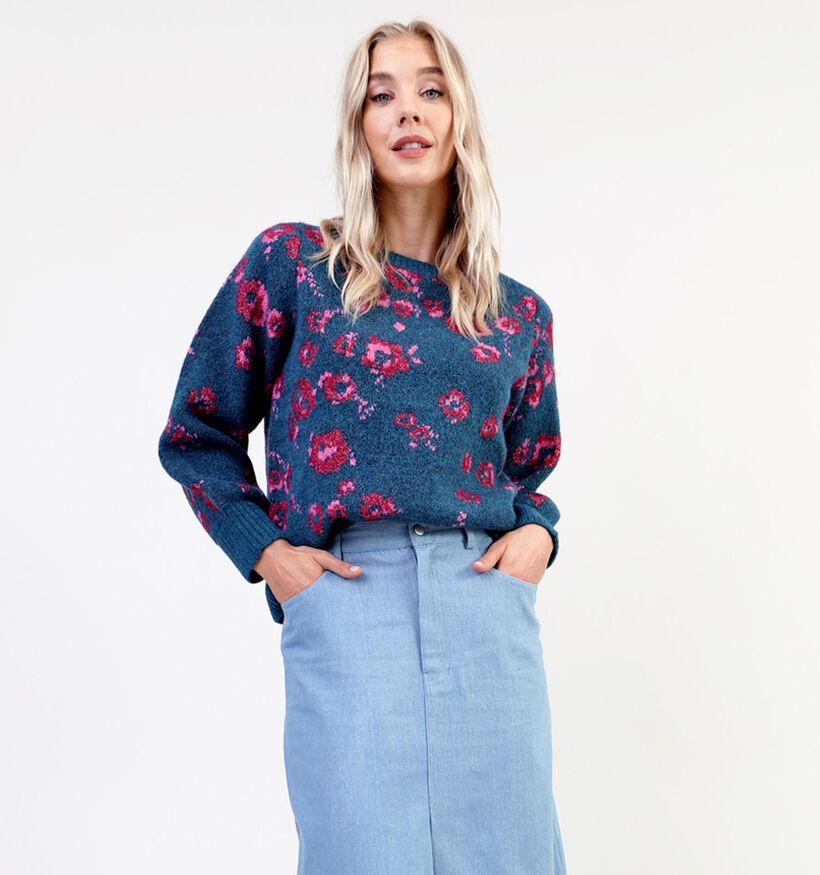 Vila Alva Blauwe Trui voor dames (332090)