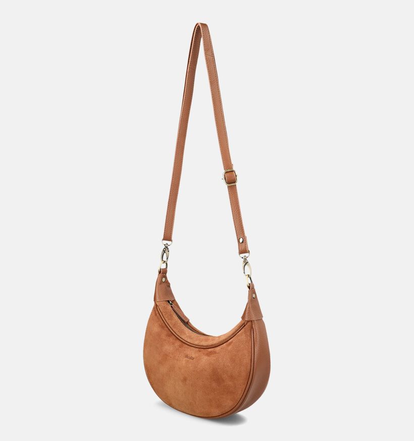 DSTRCT Portland Road Sac &agrave; bandouli&egrave;re en Cognac pour femmes (379887)