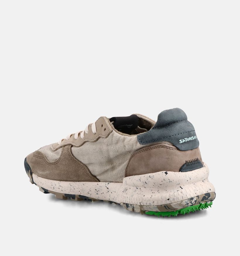 Satorisan Chacrona Linen Baskets en Taupe pour hommes (369909) - pour semelles orthop&eacute;diques