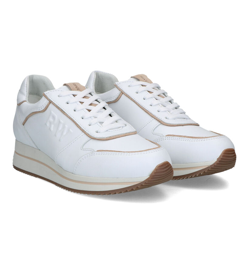 River Woods Lotus Baskets en Blanc pour femmes (322693) - pour semelles orthopédiques