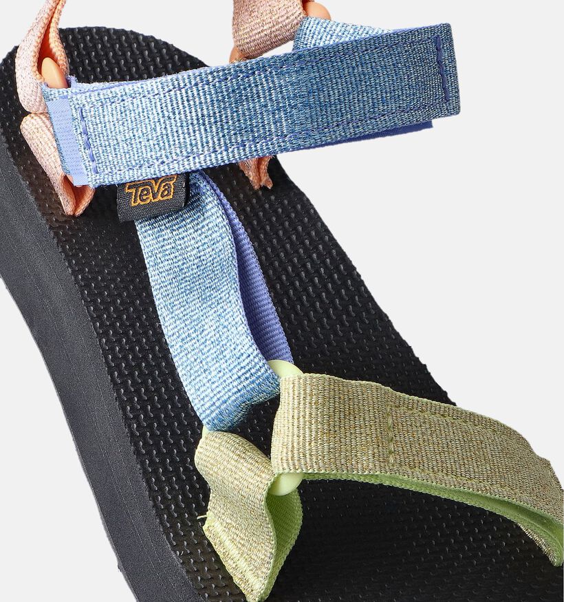 Teva Midform Universal Sandales plates en Bleu pour femmes (366046)