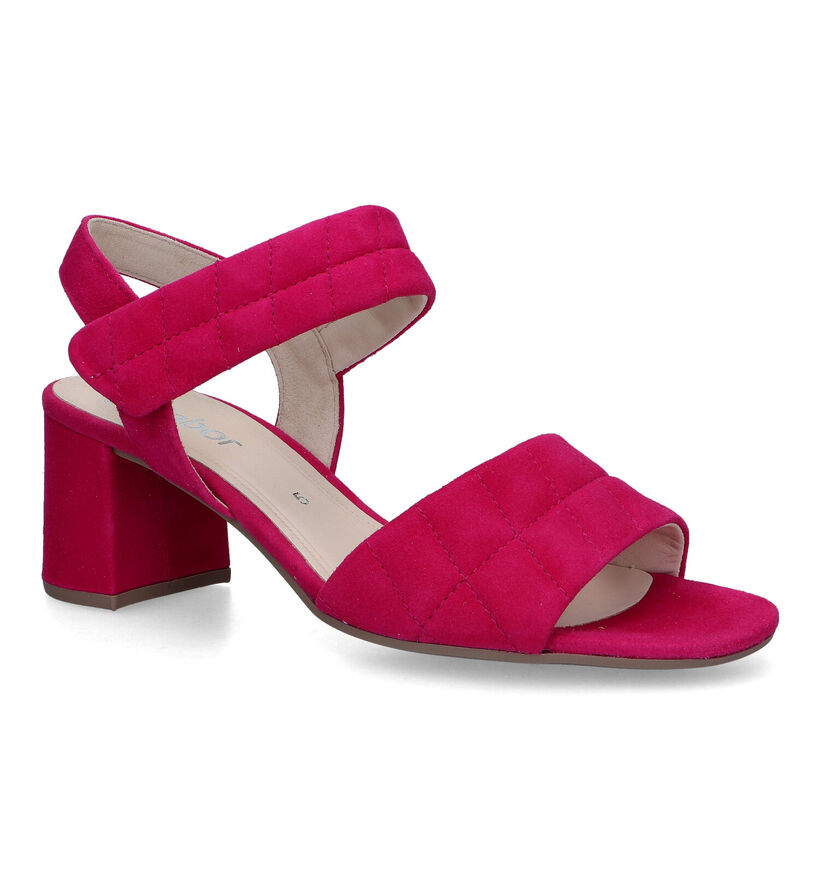 Gabor Best Fitting Sandales en Fuchsia pour femmes (323205)