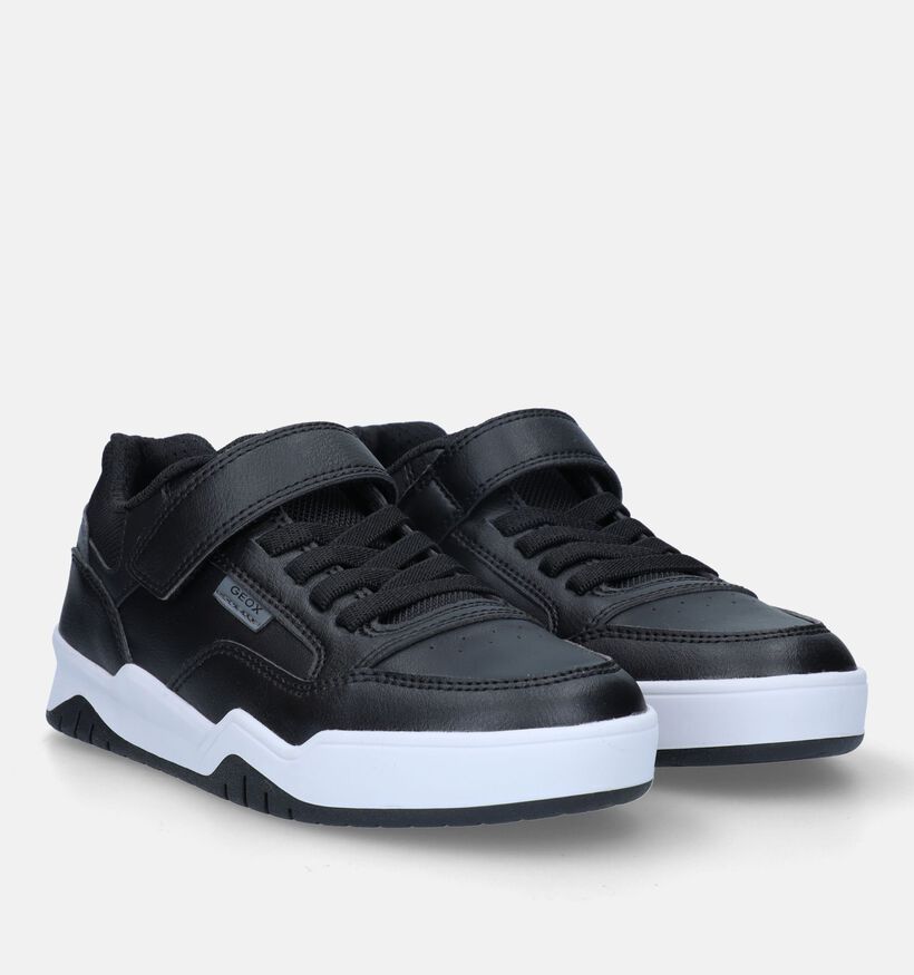 Geox Perth Boy Chaussures en Noir pour garçons (329870) - pour semelles orthopédiques