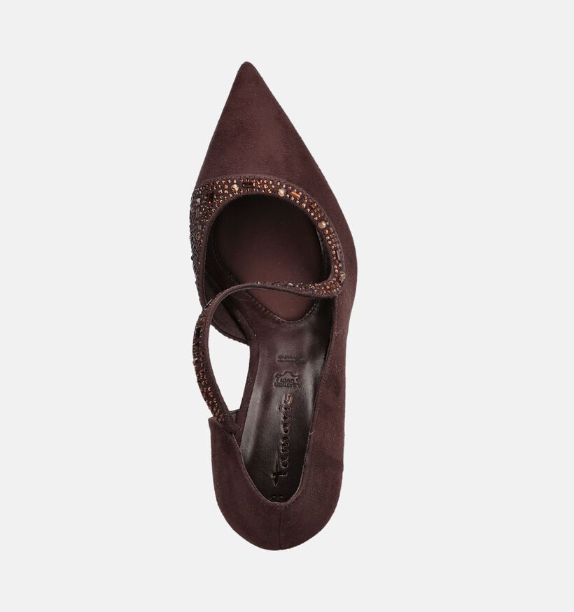 Tamaris Escarpins en Marron fonc&eacute; pour femmes (376645)