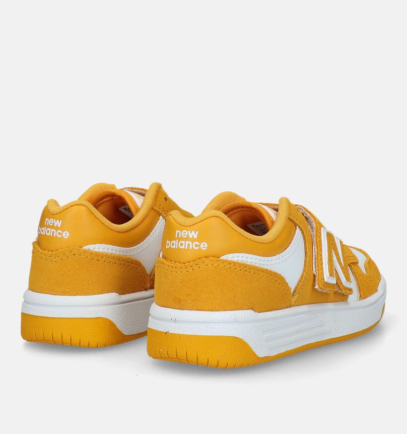 New Balance PHB480 Baskets en Jaune pour filles, garçons (327756) - pour semelles orthopédiques