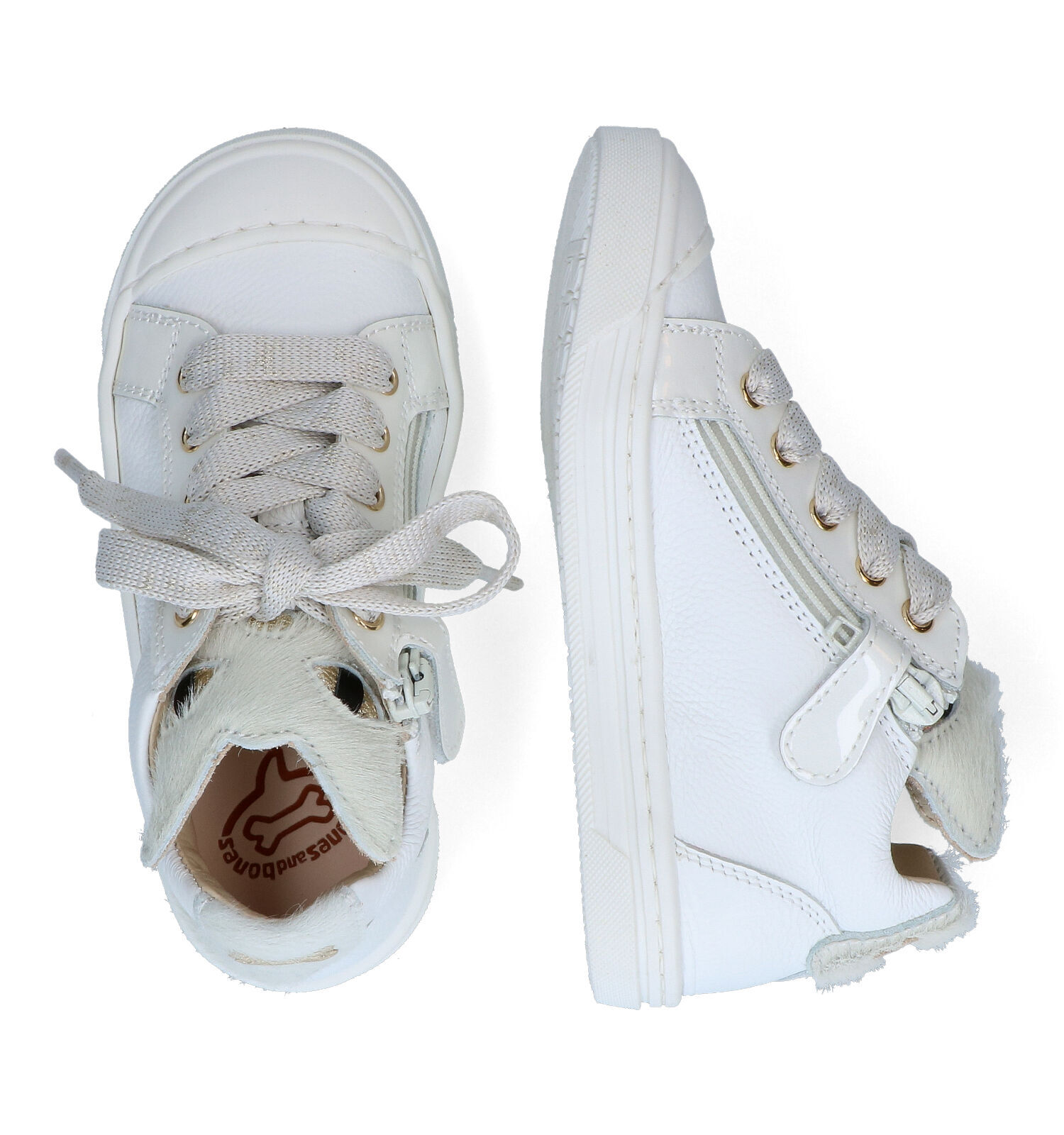 Hoge schoenen roze