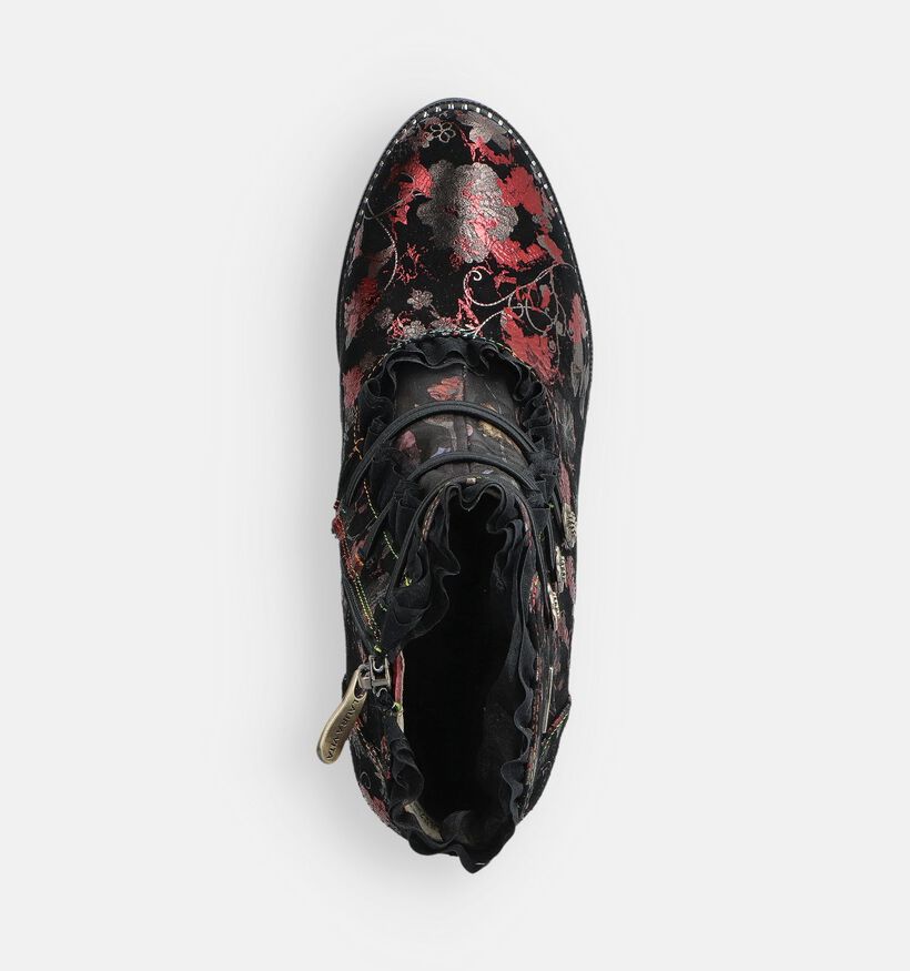 Laura Vita Alcbaneo Bottines à talons en Noir pour femmes (364969)