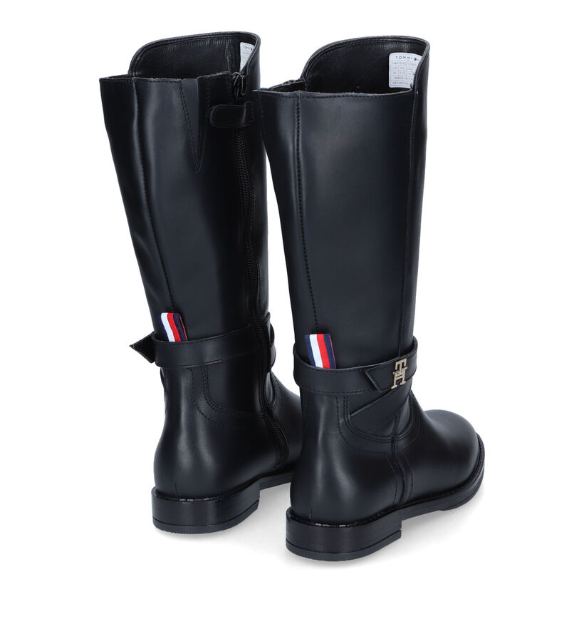 Tommy Hilfiger Bottes hautes en Cognac pour filles (314491)