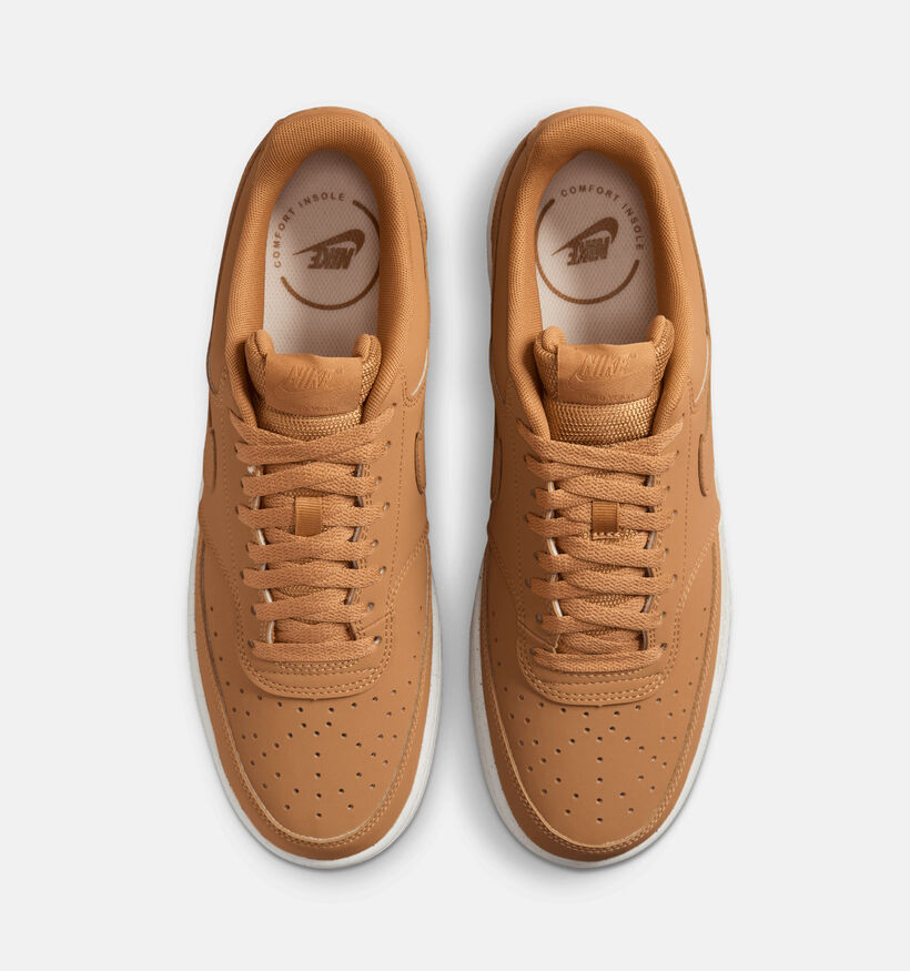 Nike Court Vision Lo Cognac Sneakers voor jongens, heren (347853)