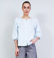 Vila Belfie Blauwe Blouse voor dames (369453)