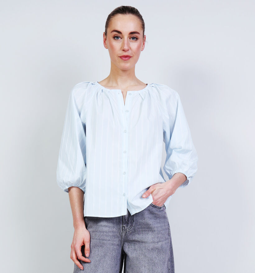 Vila Belfie Blauwe Blouse voor dames (369453)