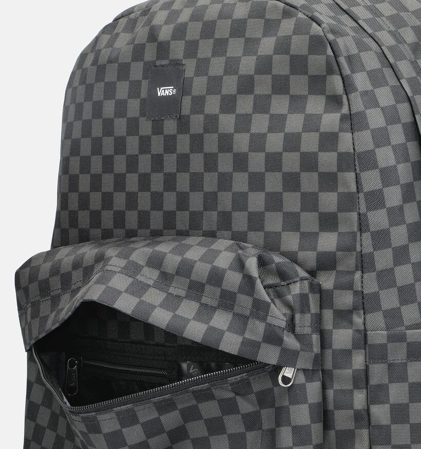 Vans Old Skool Check Zwarte Rugzak Checkerboard voor jongens (361013)