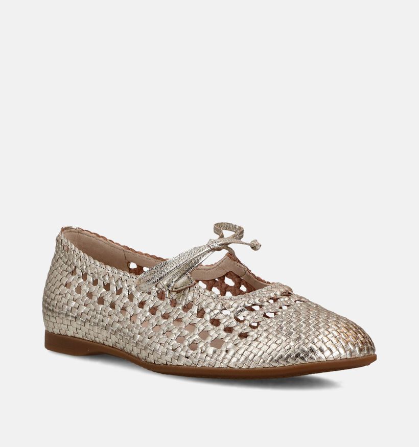 Gabor Ballerines en Or pour femmes (371182)
