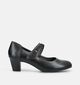 Jana Zwarte Pumps met Bandje voor dames (377085)