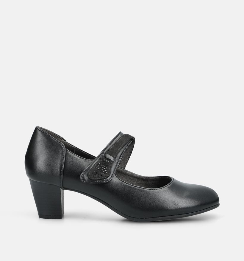 Jana Zwarte Pumps met Bandje voor dames (377085)