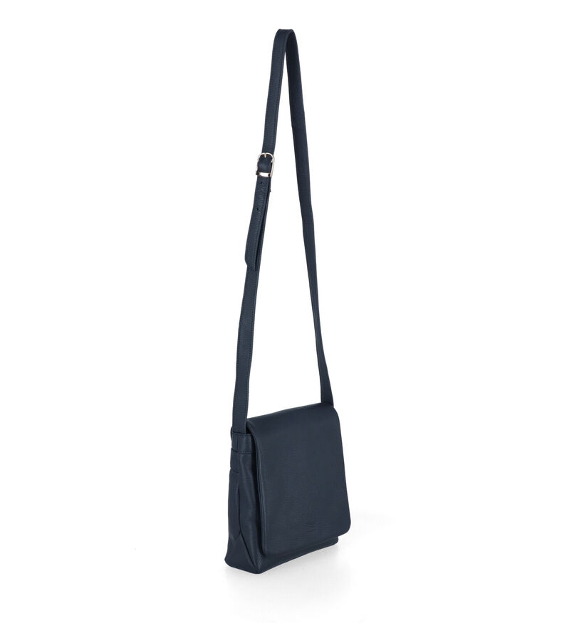Crinkles Sac porté croisé en Cognac pour femmes (349846)