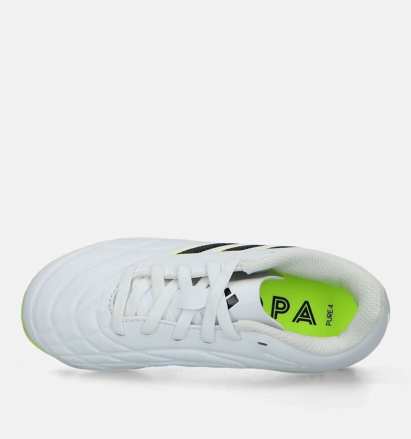 adidas Copa Pure.4 Witte Voetbalschoenen voor jongens, meisjes (328385)