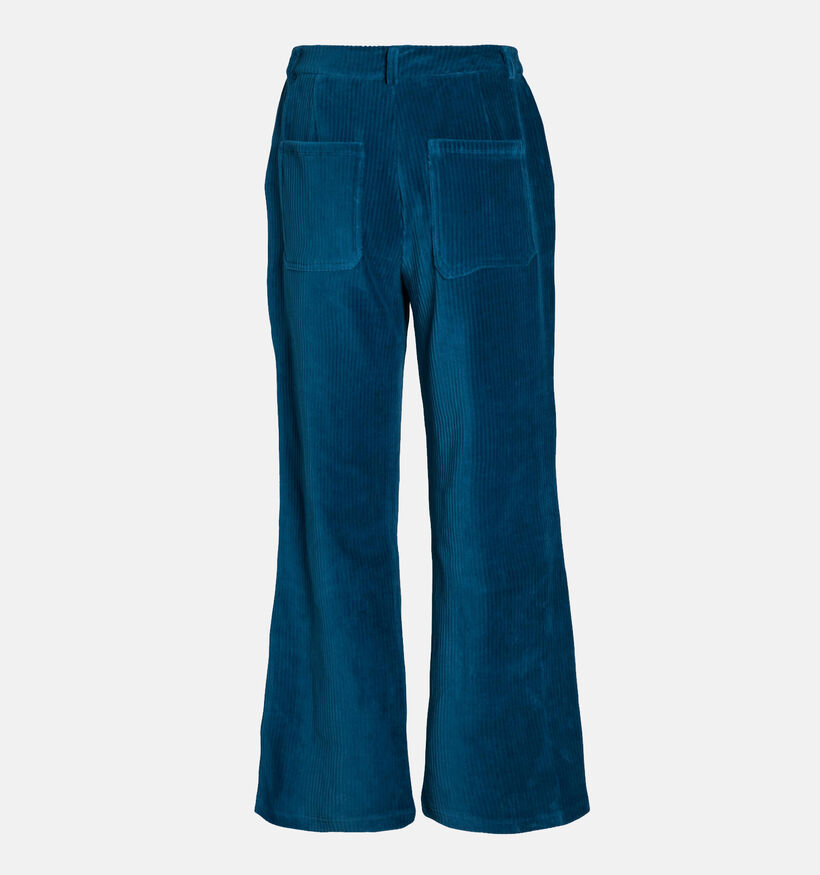 Vila Kita Pantalon en velours côtelé en Brun pour femmes (348763)
