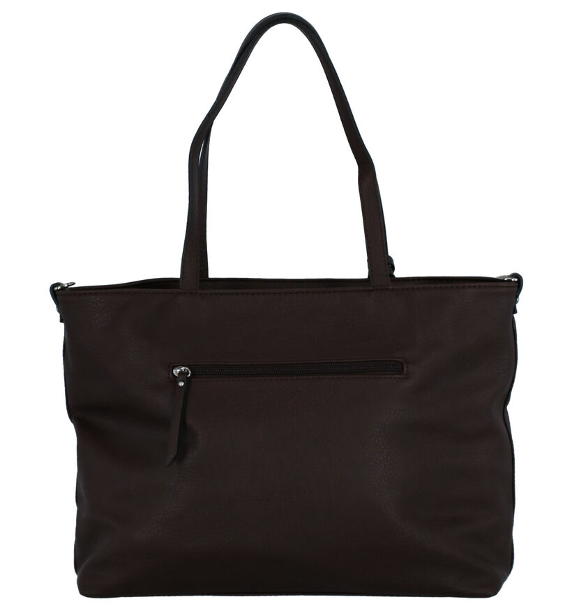 Emily & Noah Bruine Bag in bag Shopper in kunstleer (282180)