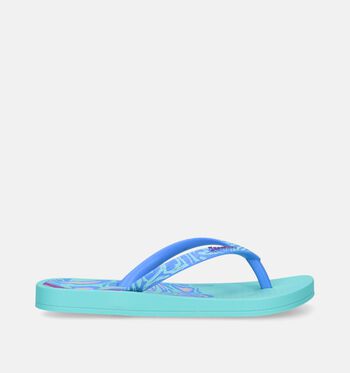 Teenslippers turquoise